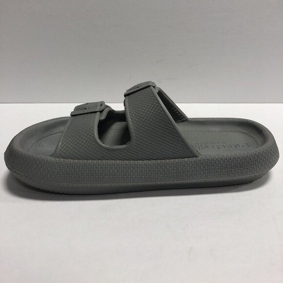 J Slides Women’s SoCool Gray Sandals, Size 10M - Picture 2 of 6